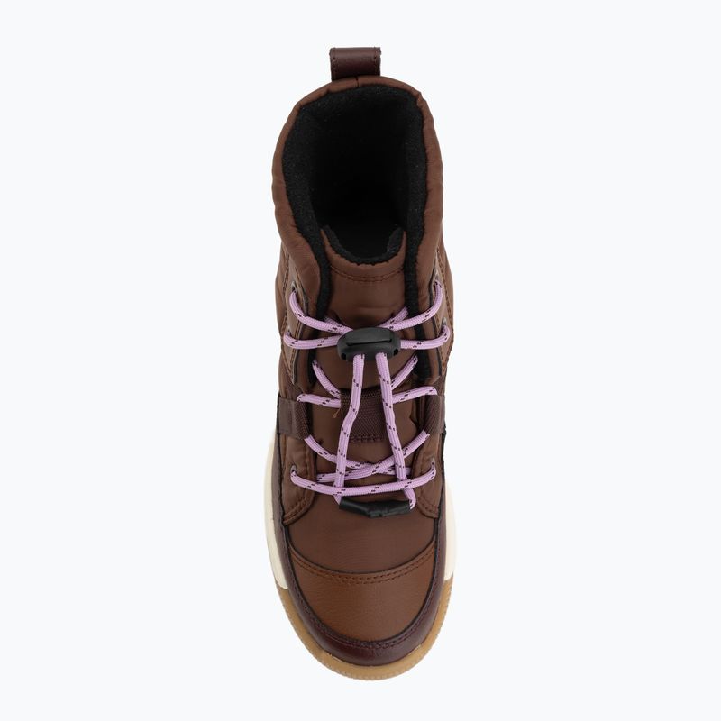 Gyerek hótaposó Sorel Whitney III Mid Wp dark auburn/red 5