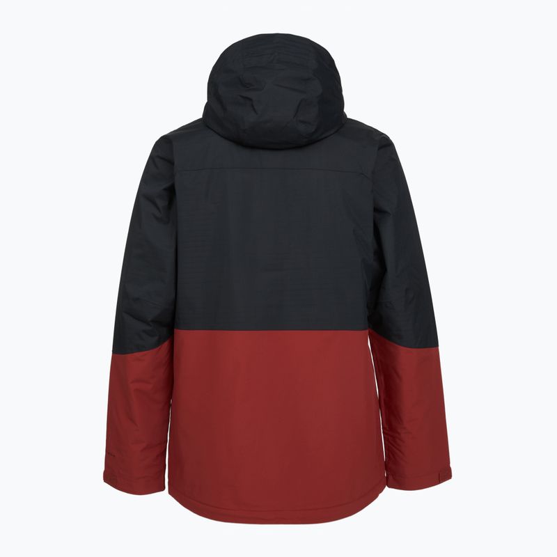 Férfi síkabát Columbia Iceberg Point II red oxide/black 2