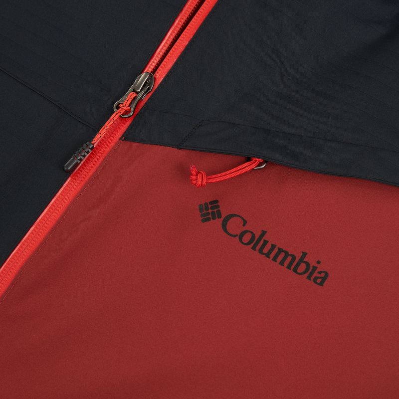 Férfi síkabát Columbia Iceberg Point II red oxide/black 3