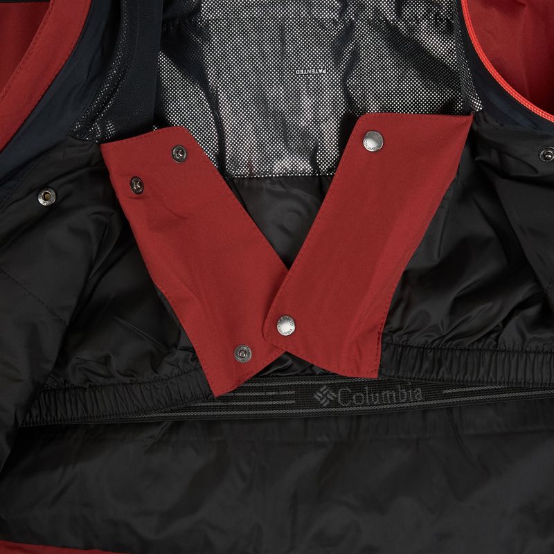 Férfi síkabát Columbia Iceberg Point II red oxide/black 7