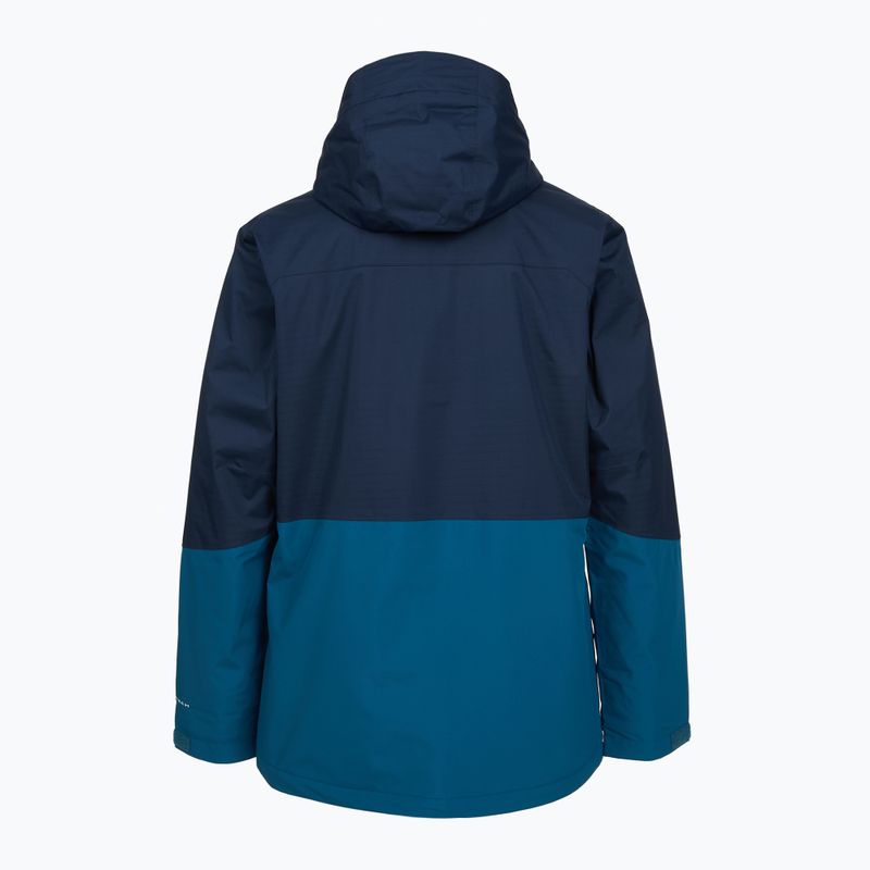 Férfi síkabát Columbia Iceberg Point II phoenix blue/collegiate navy 2