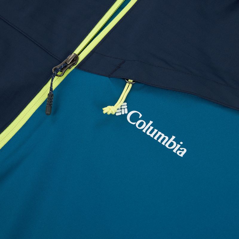 Férfi síkabát Columbia Iceberg Point II phoenix blue/collegiate navy 3