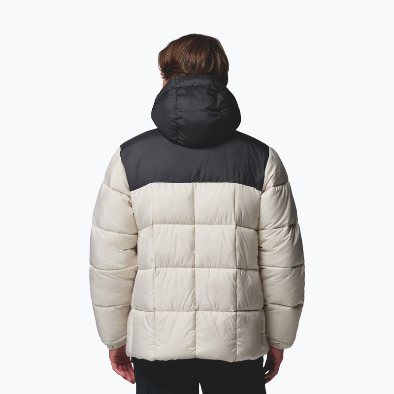 Férfi bélelt kabát Columbia Puffect IV Hooded dark stone/shark 3