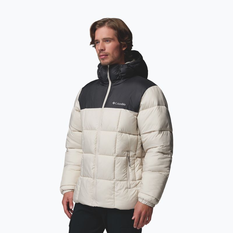 Férfi bélelt kabát Columbia Puffect IV Hooded dark stone/shark 4