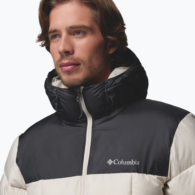 Férfi bélelt kabát Columbia Puffect IV Hooded dark stone/shark 8