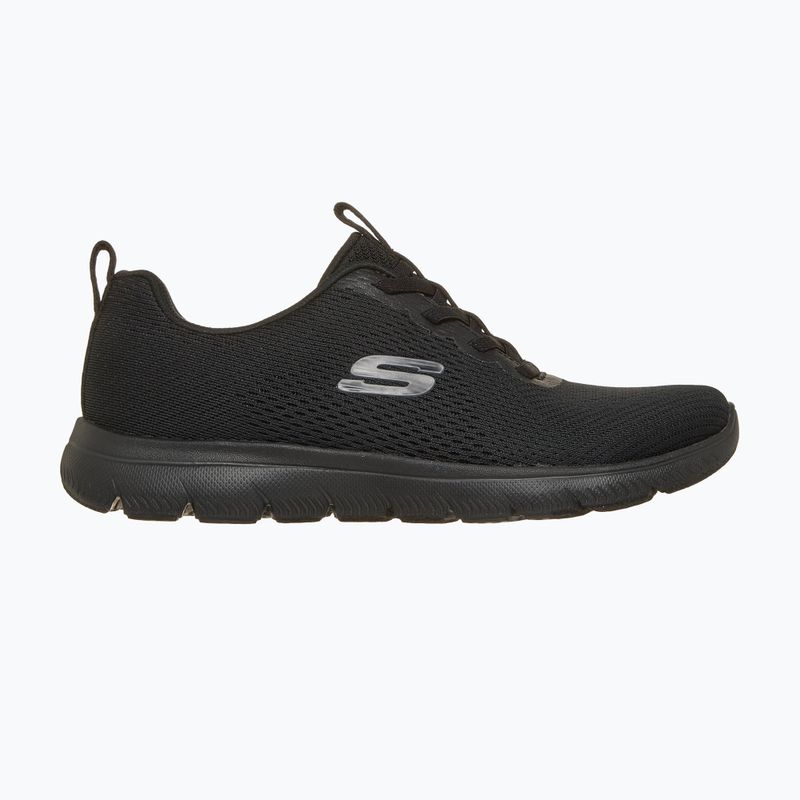 Női cipők SKECHERS Summits Fresh Vision black 2