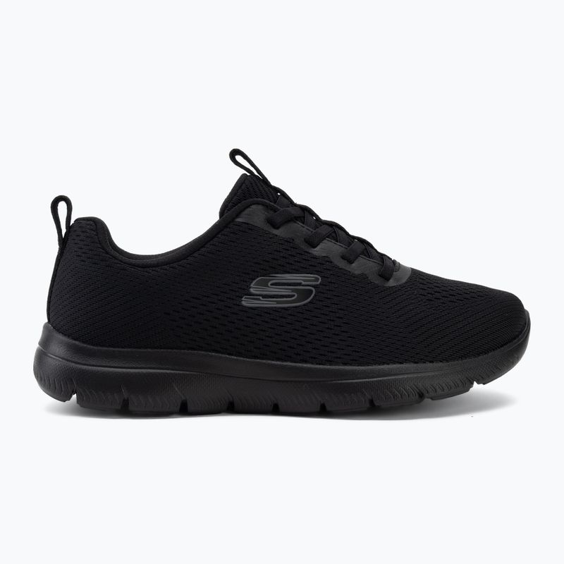 Női cipők SKECHERS Summits Fresh Vision black 2
