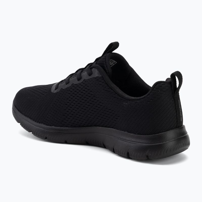 Női cipők SKECHERS Summits Fresh Vision black 3