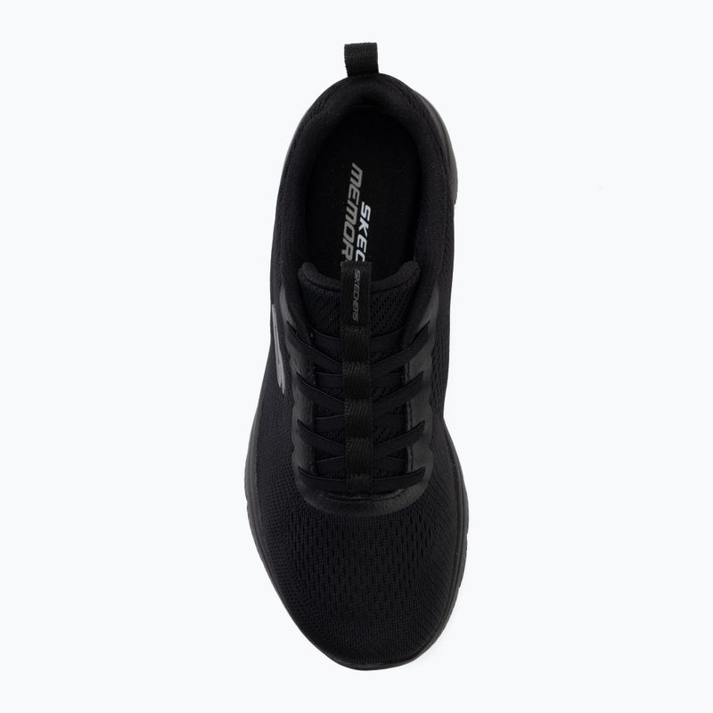 Női cipők SKECHERS Summits Fresh Vision black 5