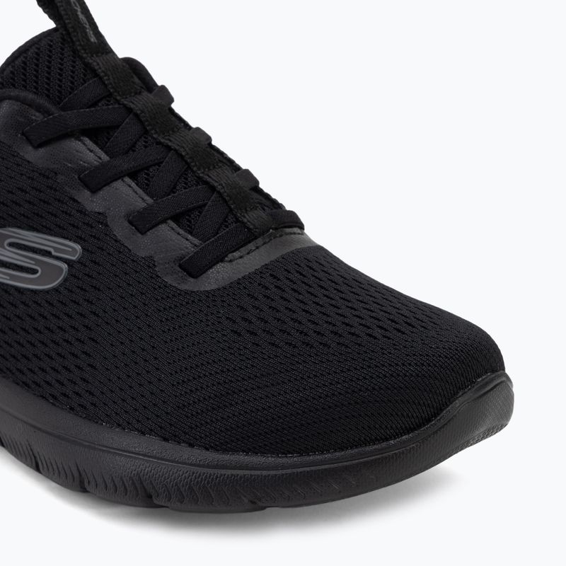 Női cipők SKECHERS Summits Fresh Vision black 7