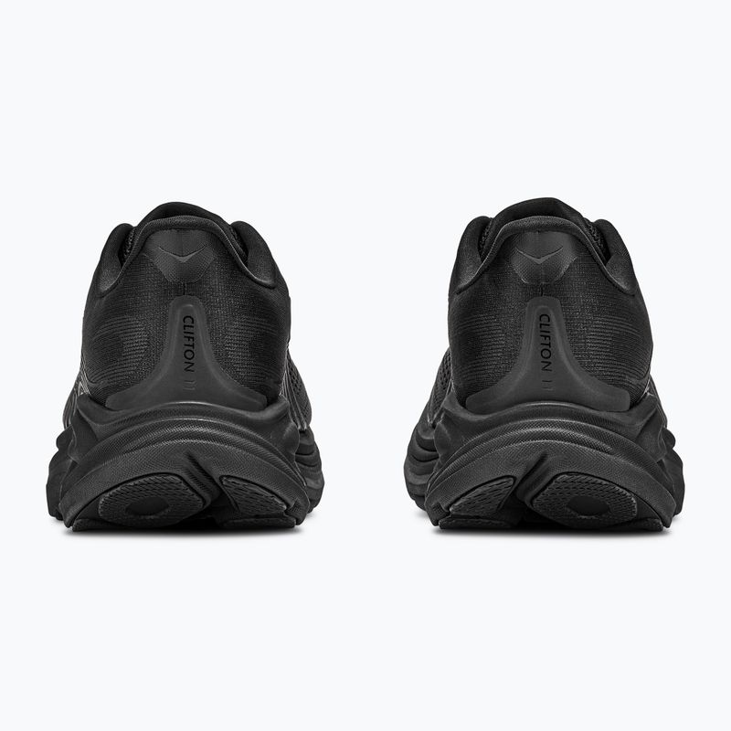 Női futópulóver HOKA Clifton 11 Wide black/black 6