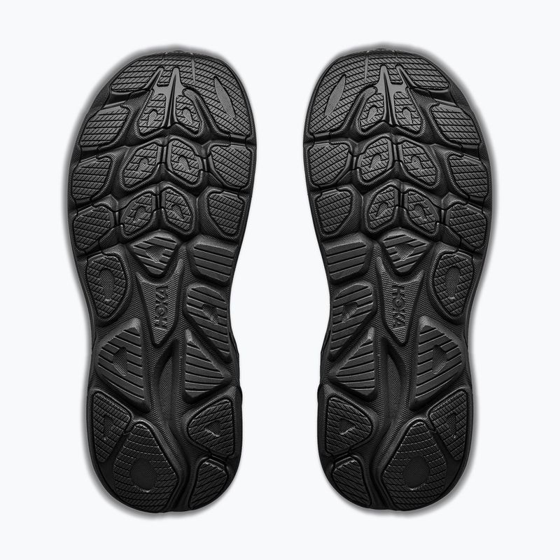 Női futópulóver HOKA Clifton 11 Wide black/black 7