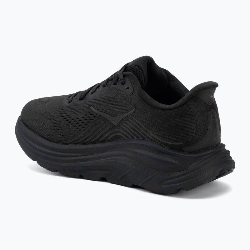 Női futópulóver HOKA Clifton 11 Wide black/black 3