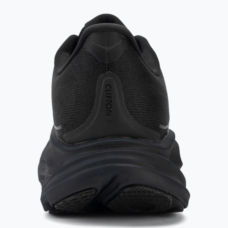 Női futópulóver HOKA Clifton 11 Wide black/black 6