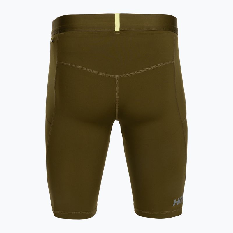 Férfi futónadrág HOKA Novafly Half Tight sepia 2