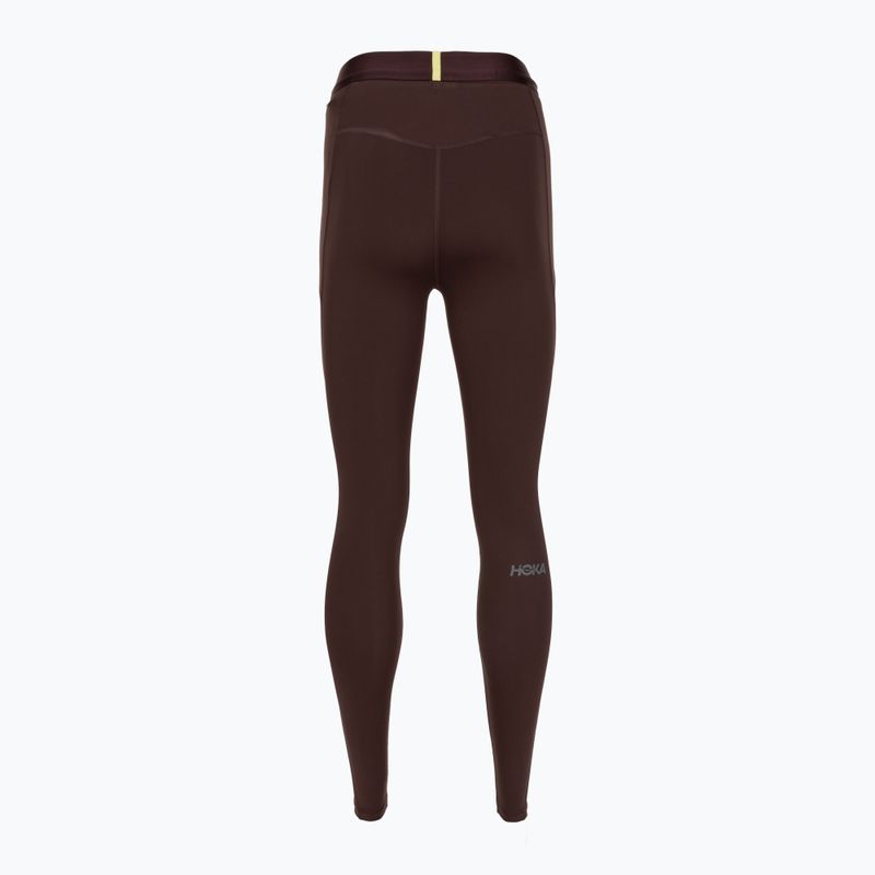 Női futóleggingsek HOKA Novafly Run Tight 25" deep mauve 2