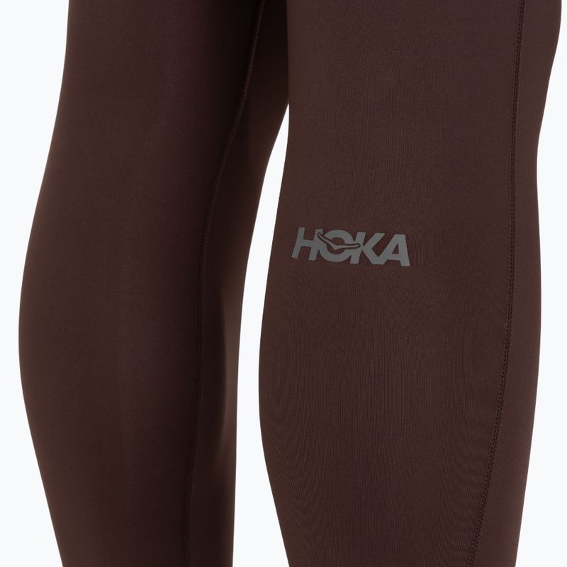 Női futóleggingsek HOKA Novafly Run Tight 25" deep mauve 4