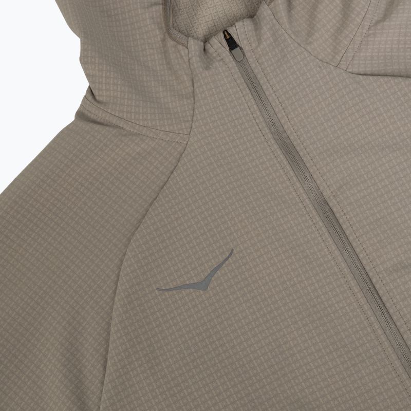 Férfi futókabát HOKA Sky Glow Half Zip pebble grey 3