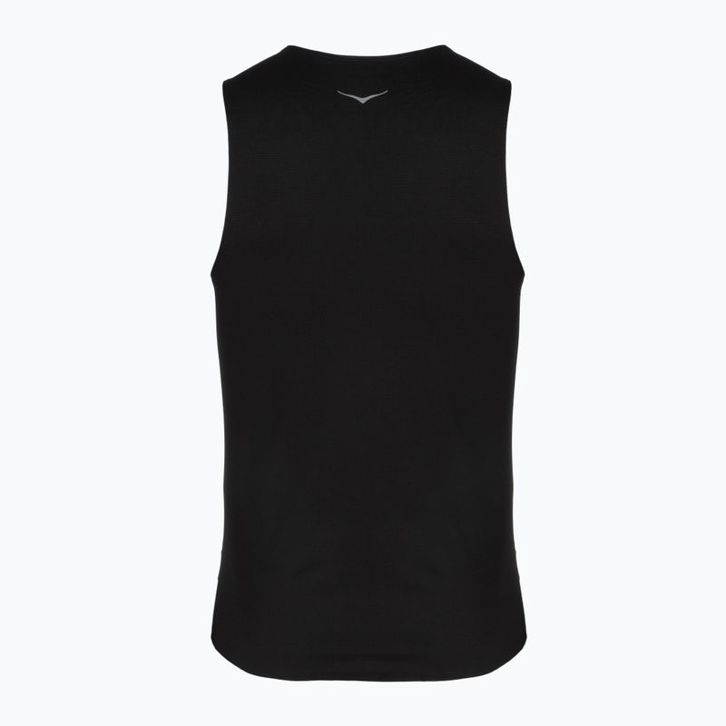 Férfi futó póló HOKA EveryRun Tank black 2