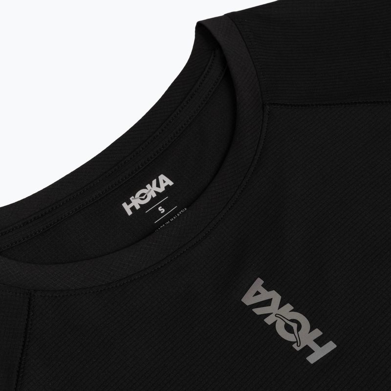Férfi futó póló HOKA EveryRun Short Sleeve black 3