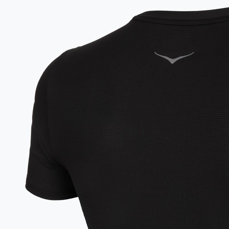 Férfi futó póló HOKA EveryRun Short Sleeve black 4