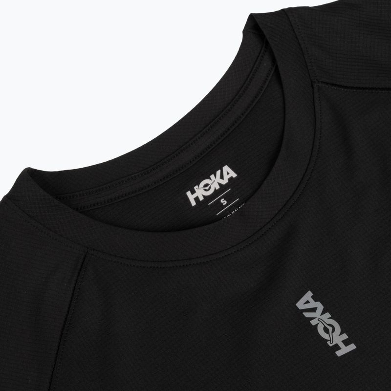 Női futó póló HOKA EveryRun Short Sleeve black 3
