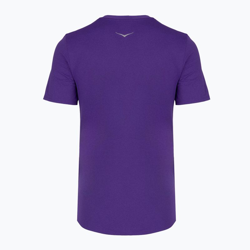 Női futó póló HOKA EveryRun Short Sleeve cosmic purple 2