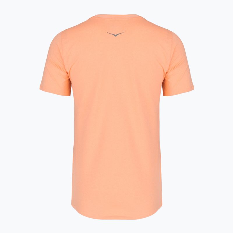 Női futó póló HOKA EveryRun Short Sleeve sunstone 2