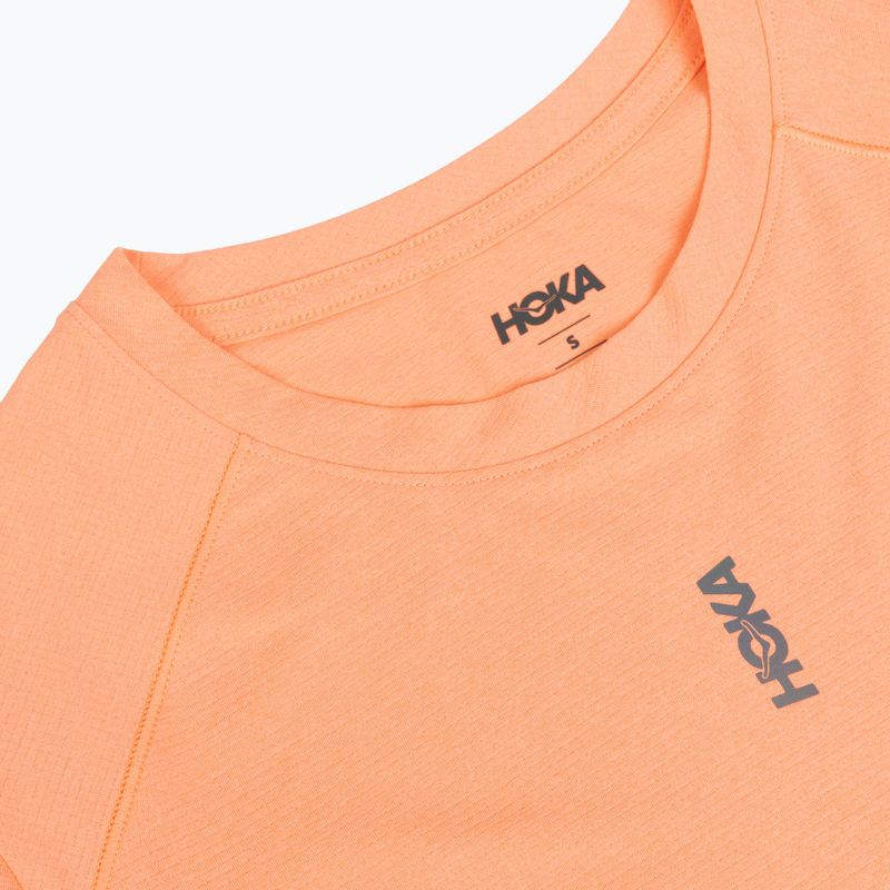 Női futó póló HOKA EveryRun Short Sleeve sunstone 3