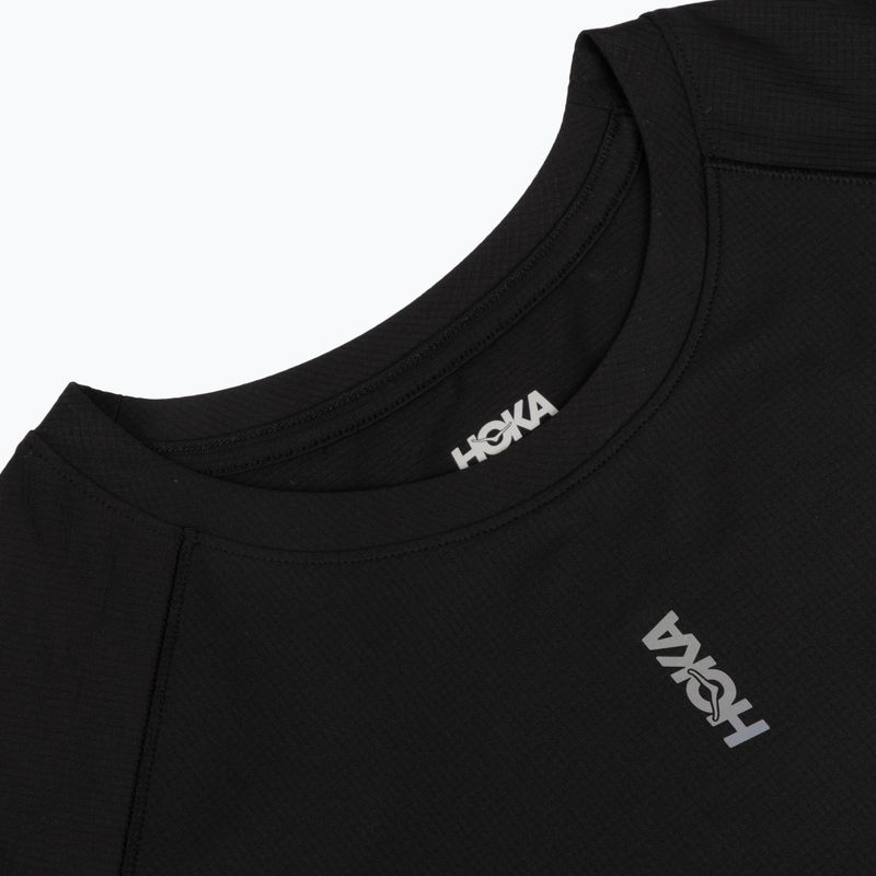 Női hosszú ujjú póló futáshoz HOKA EveryRun Long Sleeve black 3