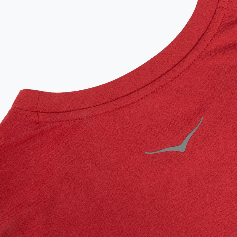 Női hosszú ujjú póló futáshoz HOKA EveryRun Long Sleeve red agate 4