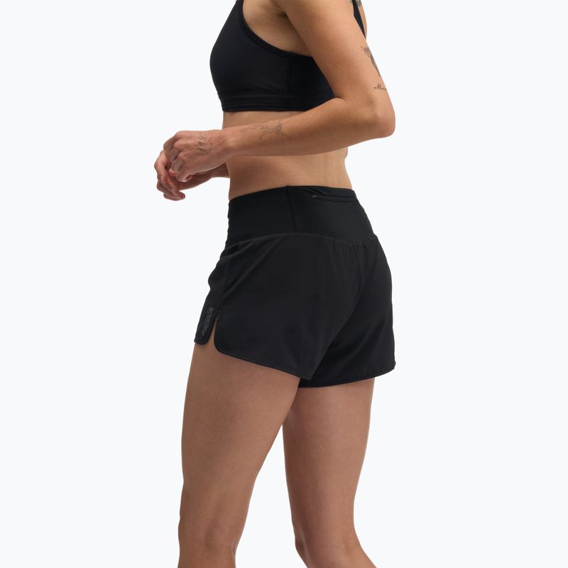Női futónadrág HOKA Glide Short 3.5" Brief black 3