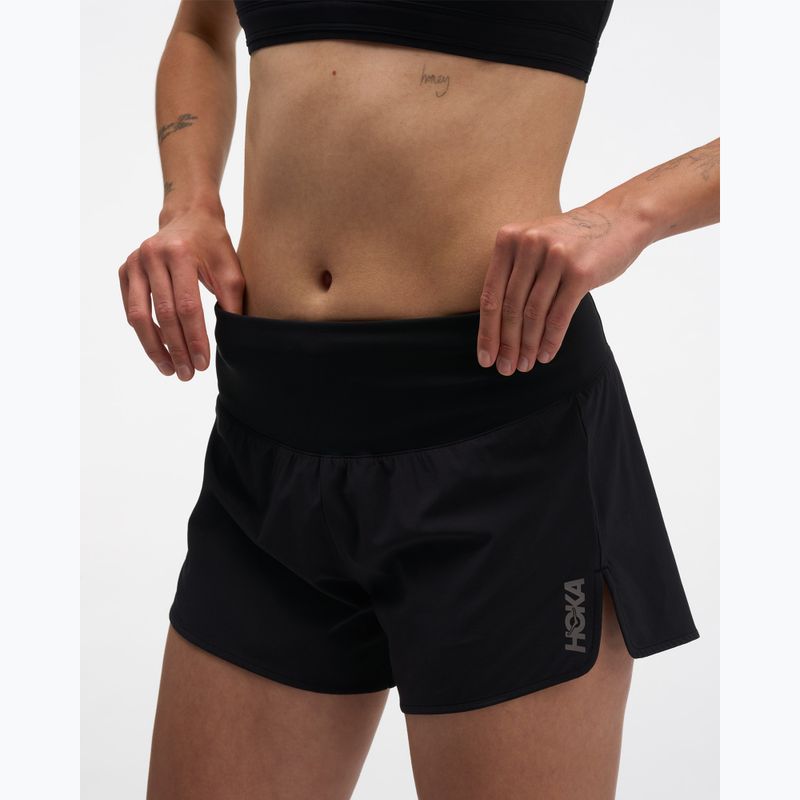 Női futónadrág HOKA Glide Short 3.5" Brief black 4