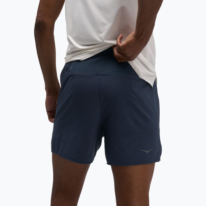 Férfi futónadrág HOKA Glide Short 5" Brief varsity navy 3
