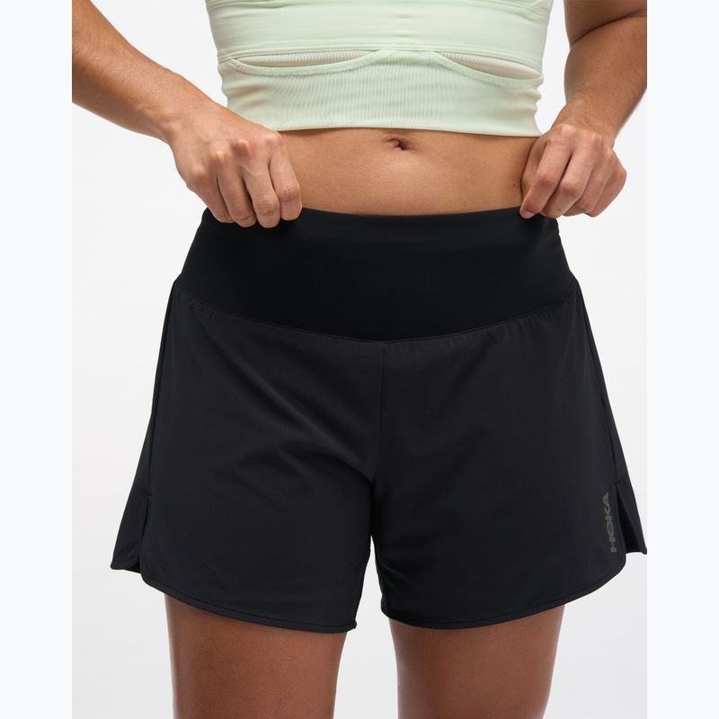 Női futónadrág HOKA Glide Short 5" 2in1 black 4