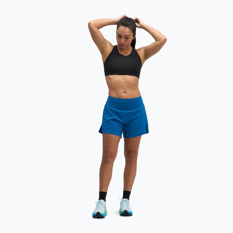 Női futónadrág HOKA Glide Short 5" 2in1 night glow blue 2