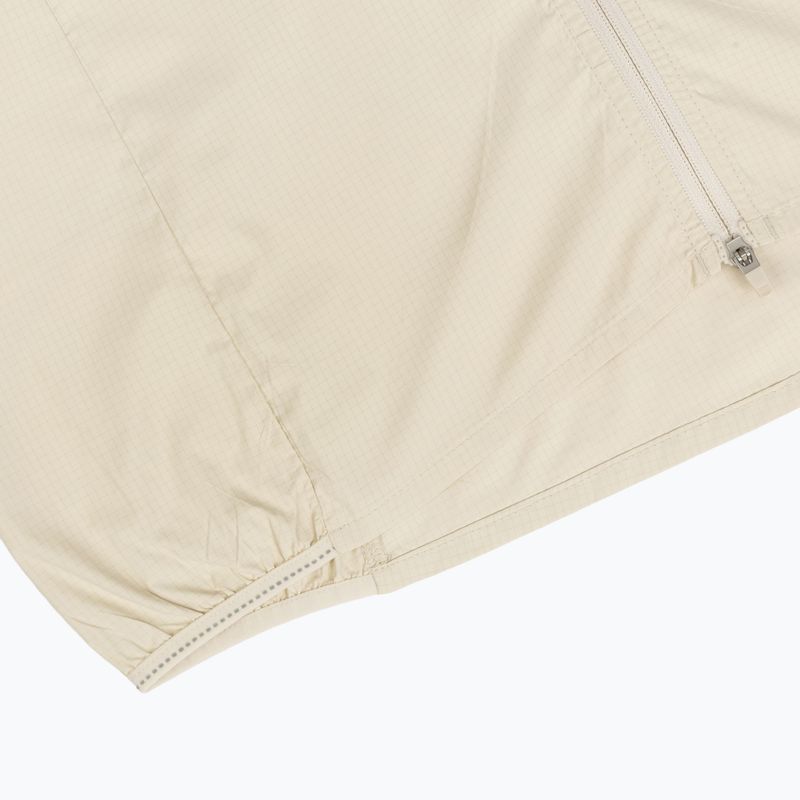Női futókabát HOKA Skyflow Wind Jacket oat milk 5