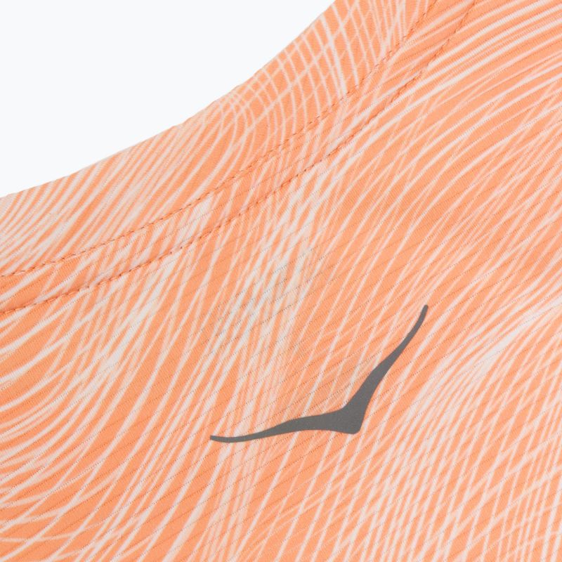 Női futó póló HOKA EveryRun CLF PRT sunstone print 4