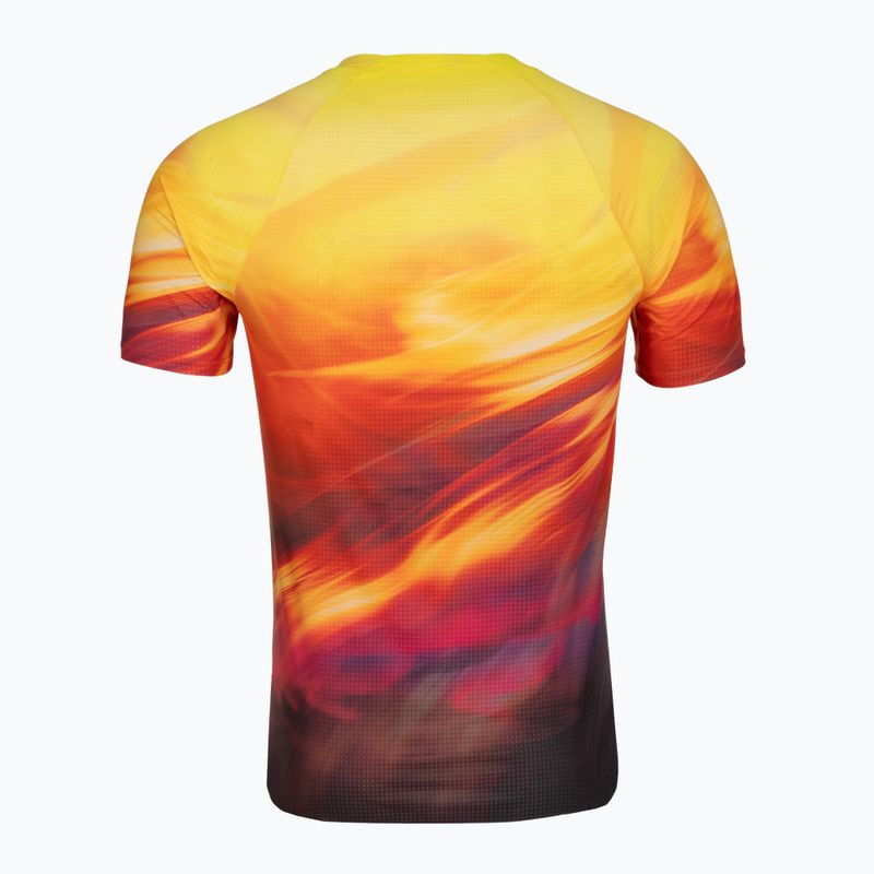 Férfi futó póló HOKA Race Day Short Sleeve TR PRT hoka citrus print 2
