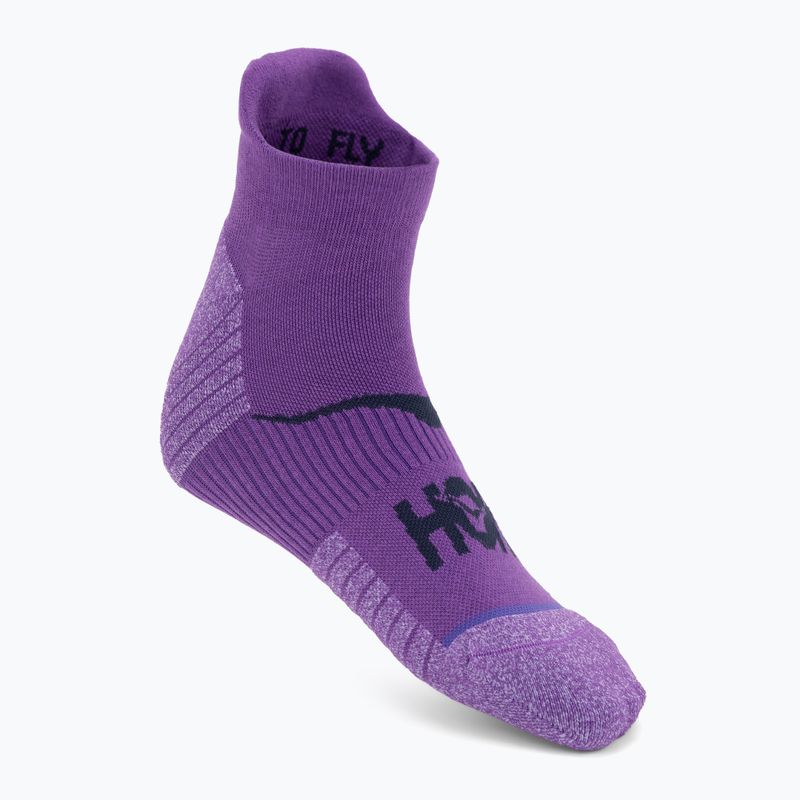 Zokni HOKA No-Show Run Sock 3-pack egg yolk/cerise/virtual violet 3
