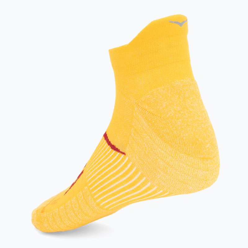 Zokni HOKA No-Show Run Sock 3-pack egg yolk/cerise/virtual violet 5
