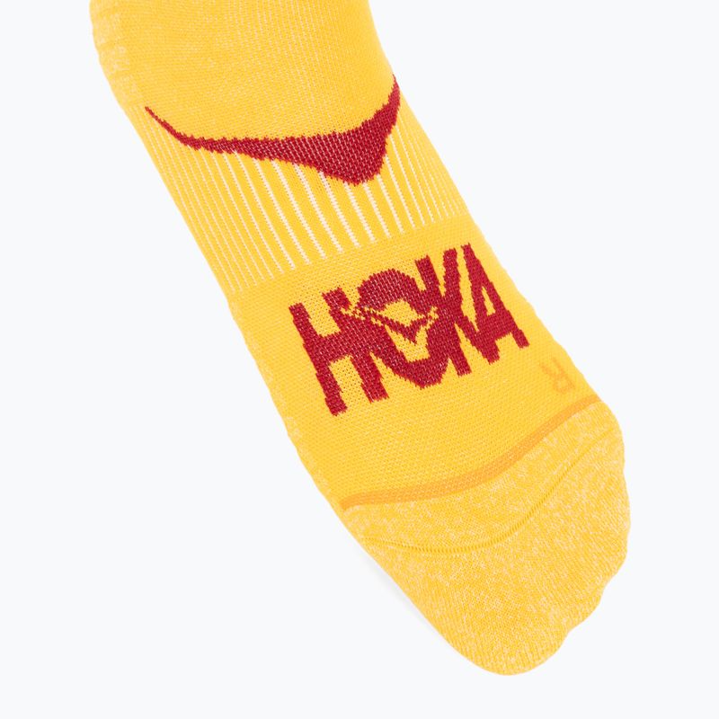 Zokni HOKA No-Show Run Sock 3-pack egg yolk/cerise/virtual violet 6