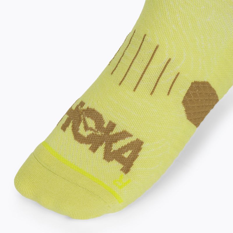 Zokni Hoka Crew Run Sock 3-pack hoka citrus/pomelo yellow/mustard seed 6
