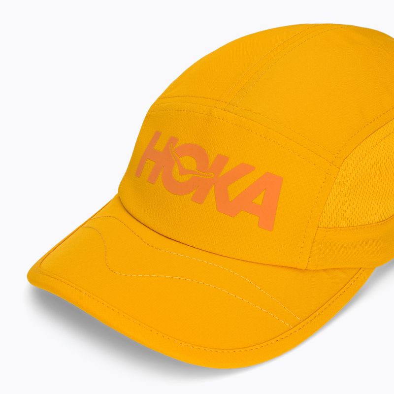 Ellenzős sapka HOKA Run Hat egg yolk 3