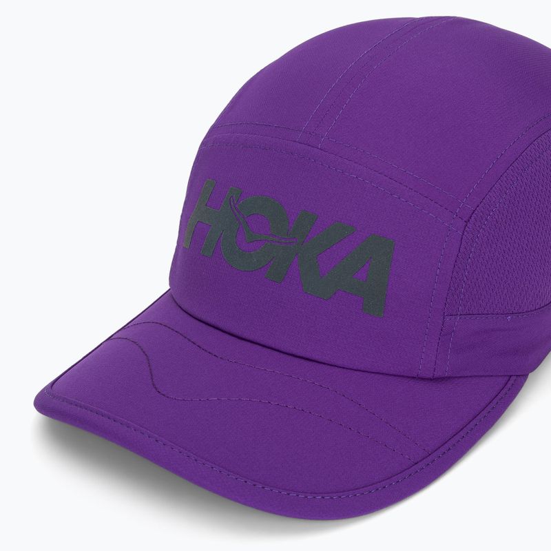 Ellenzős sapka HOKA Run Hat virtual violet 3