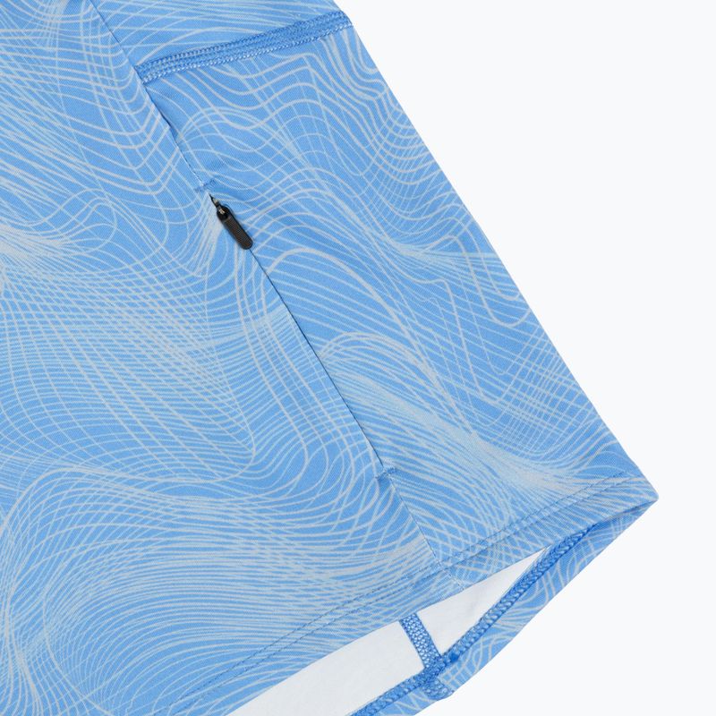 Férfi futópulóver HOKA Skyform Half Zip CLF PRT mineral blue 5
