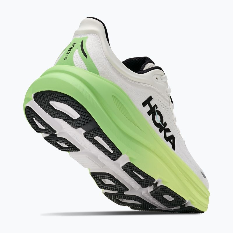 Női futócipők HOKA Bondi 9 white/tart apple 3