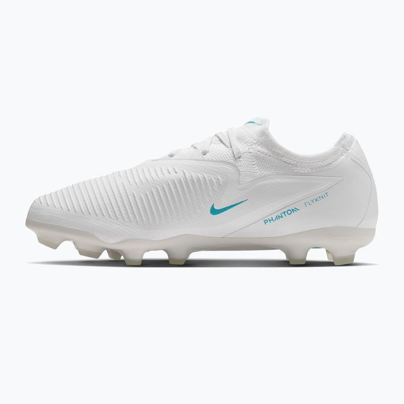 Gyermek focicipők Nike Phantom 6 Low Pro Jr FG/MG white/white/dusty cactus 2