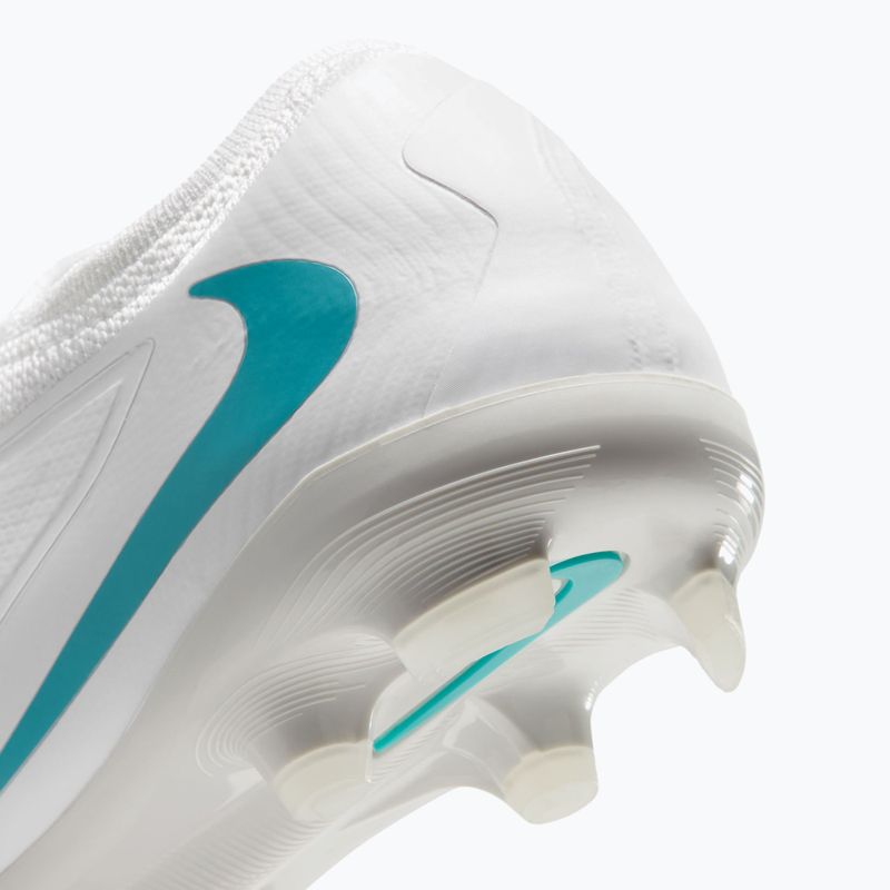 Gyermek focicipők Nike Phantom 6 Low Pro Jr FG/MG white/white/dusty cactus 8