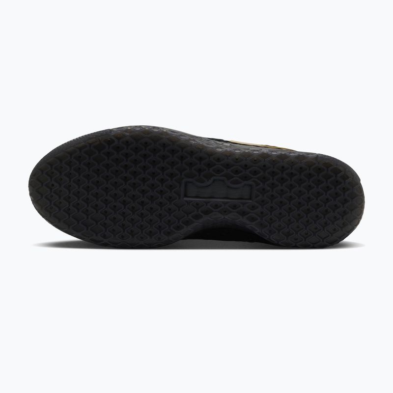 Férfi kosárlabda cipő Nike LeBron Witness X black/black/iron grey/metallic gold 8